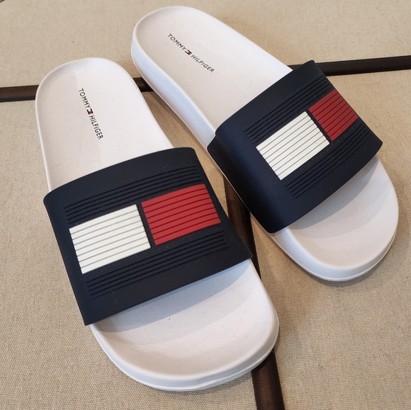 Tommy Hilfiger Sandal Slides - Picture 1 of 4